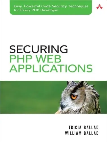 Cover of Securing PHP Web Applications