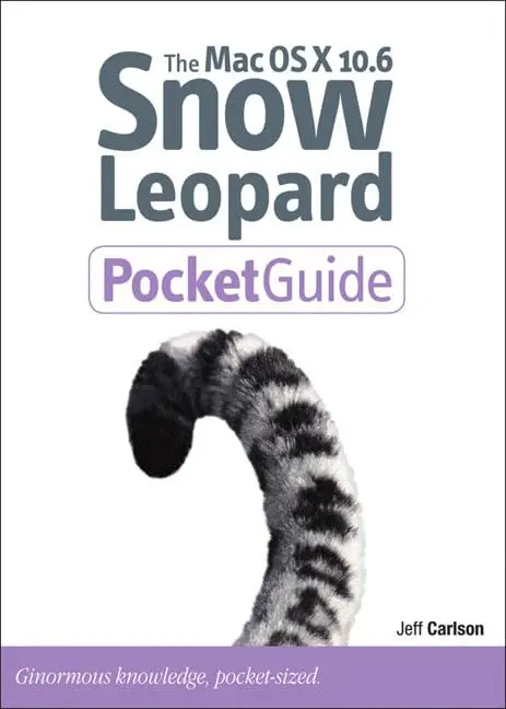 Cover of Mac OS X 10.6 Snow Leopard Pocket Guide