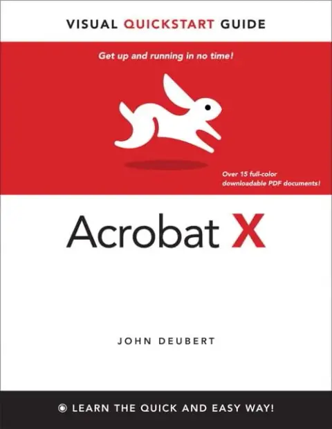 Cover of Adobe Acrobat X for Windows and Macintosh