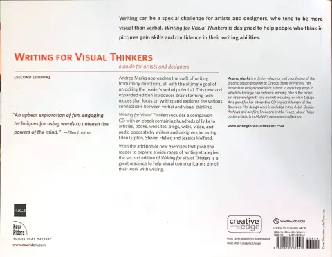 Cover of Writing for Visual Thinkers