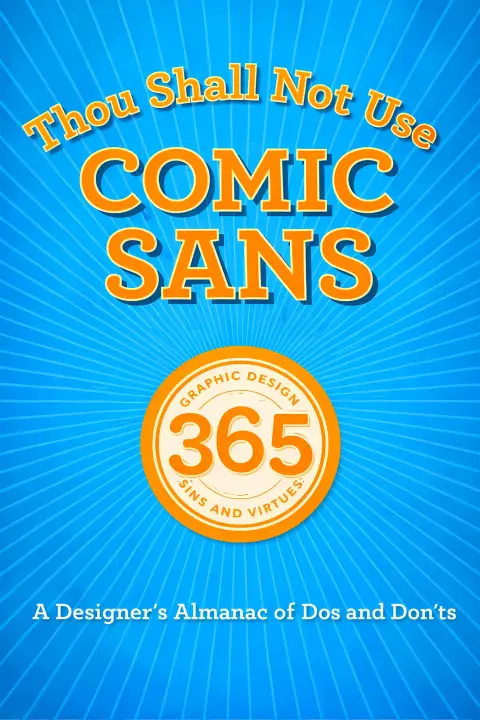 Cover of Thou Shall Not Use Comic Sans