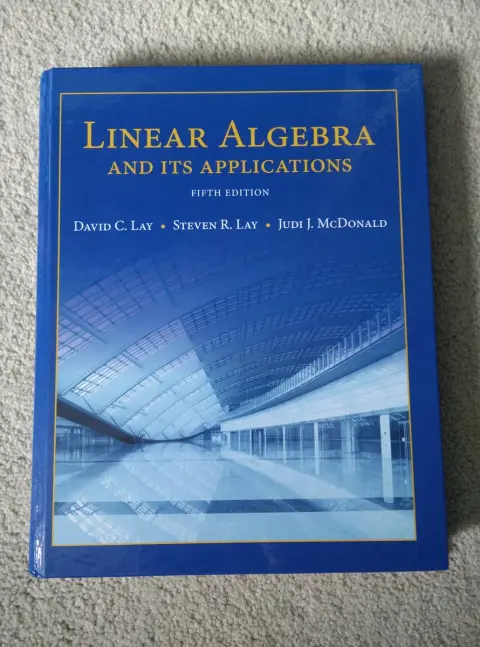 Cover of Linear Algebra and Its Applications
