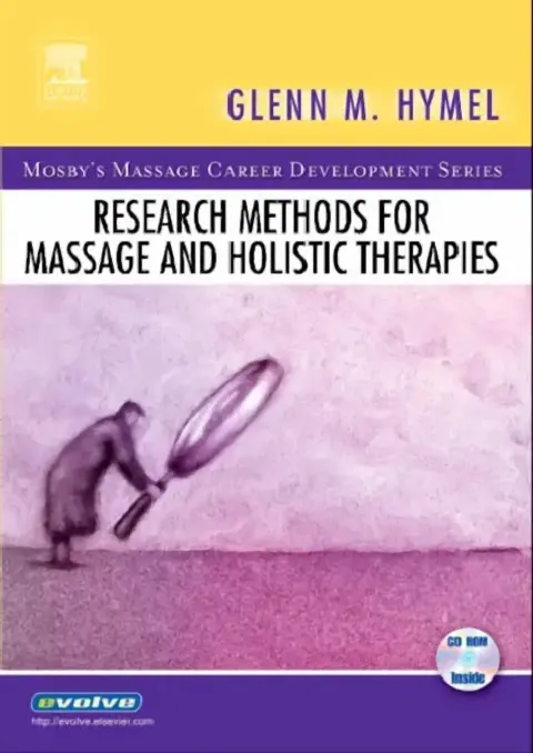 Cover of Research Methods for Massage and Holistic Therapies