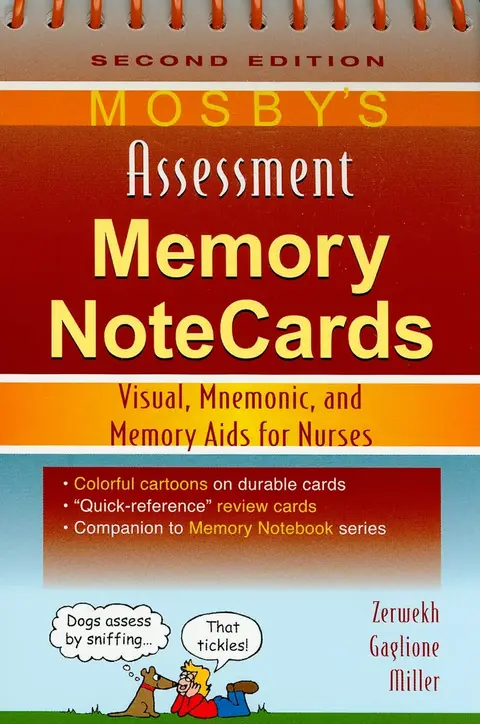 Cover of Mosby's Assessment Memory NoteCards