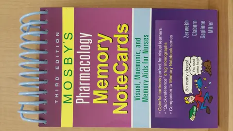 Cover of Mosby's Pharmacology Memory Notecards