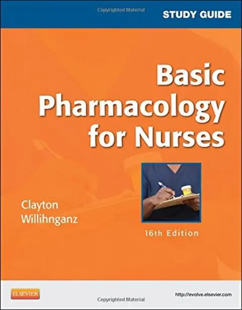 Cover of Study Guide for Basic Pharmacology for Nurses