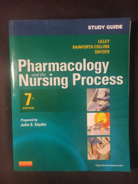 Cover of Study Guide for Pharmacology and the Nursing Process