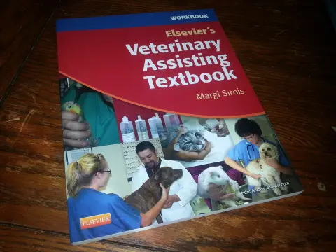 Cover of Workbook for Elsevier's Veterinary Assisting Textbook