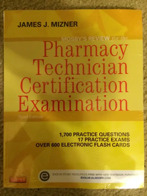 Cover of Mosby's Review for the Pharmacy Technician Certification Examination