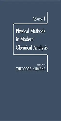 Cover of Physical Methods in Modern Chemical Analysis