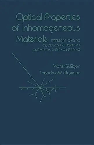 Cover of Optical Properties of Inhomogeneous Materials