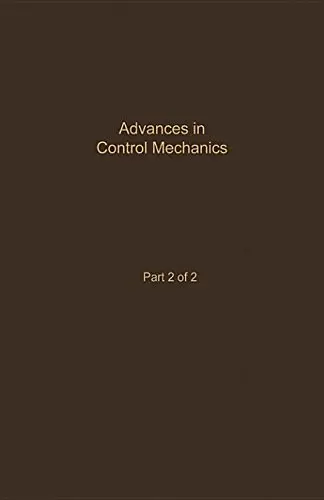 Cover of Advances in Control Mechanics