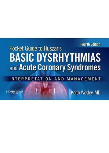 Cover of Pocket Guide for Huszar's Basic Dysrhythmias and Acute Coronary Syndromes