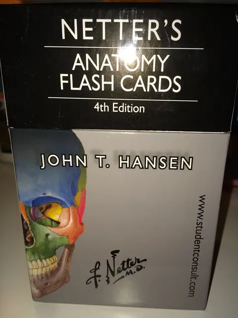 Cover of Netter's Anatomy Flash Cards