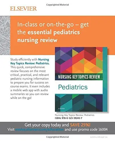 Cover of Nursing Key Topics Review