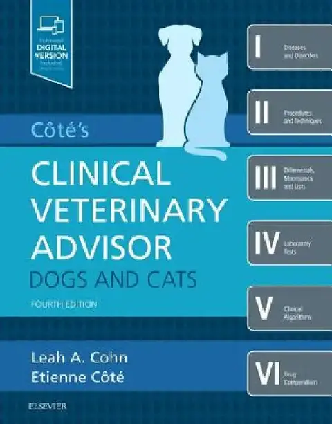 Cover of Cote's Clinical Veterinary Advisor