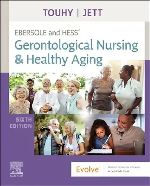 Cover of Ebersole and Hess' Gerontological Nursing & Healthy Aging