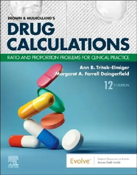 Cover of Brown and Mulholland's Drug Calculations