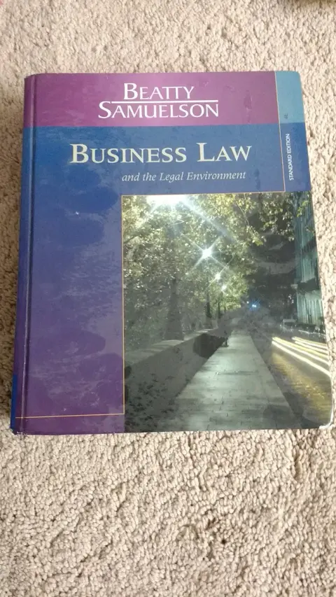 Cover of Bus Law and Legal Env, Standard