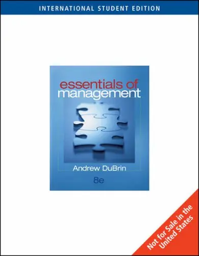 Cover of Essentials of Management