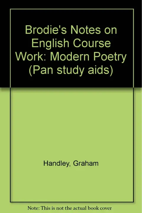 Cover of Modern Poetry