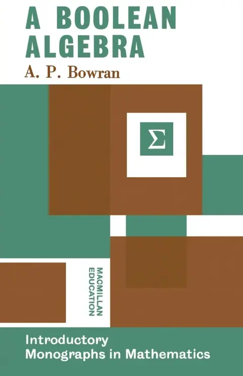 Cover of Boolean Algebra