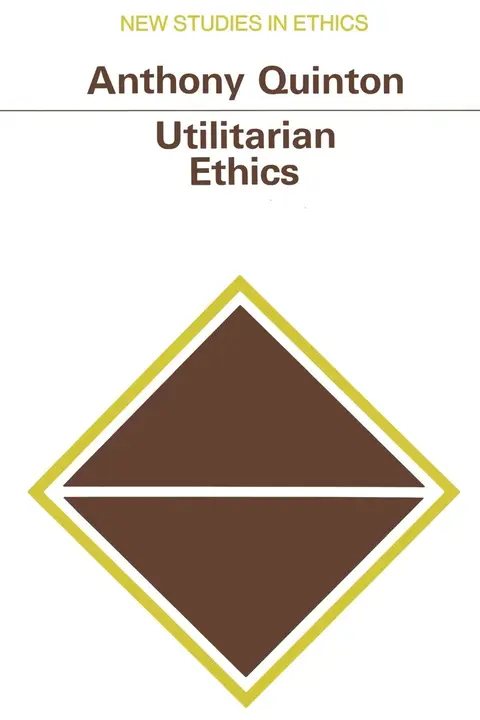 Cover of Utilitarian Ethics