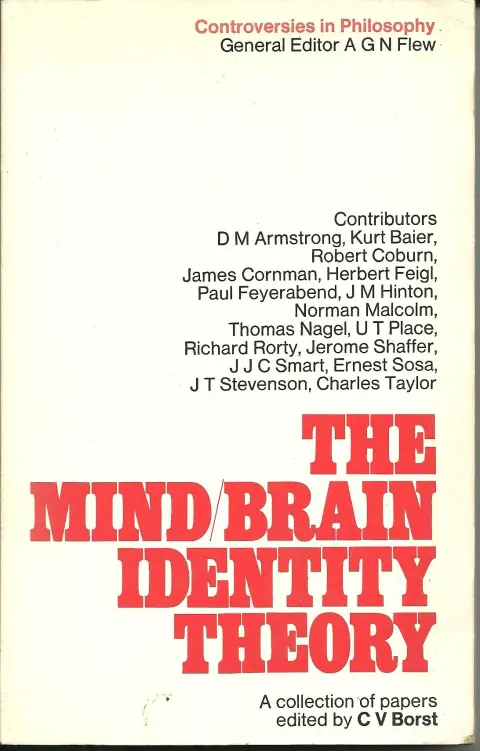 Cover of Mind-brain Identity Theory