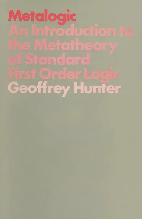 Cover of Metalogic