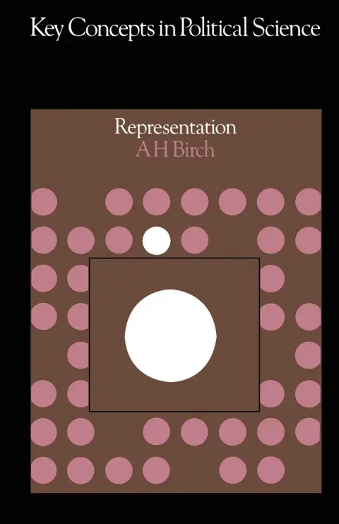 Cover of Representation