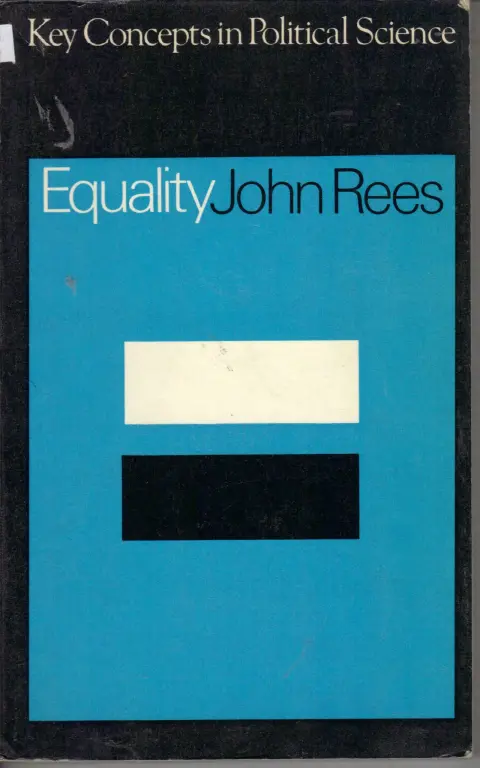 Cover of Equality