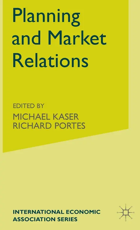 Cover of Planning and Market Relations