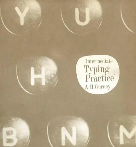 Cover of Intermediate Typing Practice