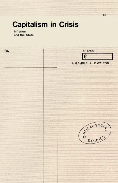 Cover of Capitalism in Crisis