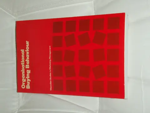 Cover of Organizational Buying Behaviour
