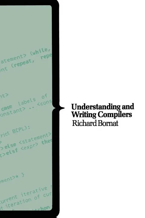 Cover of Understanding and Writing Compilers