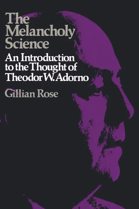 Cover of Melancholy Science