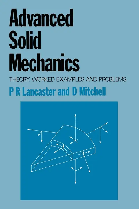 Cover of Advanced Solid Mechanics