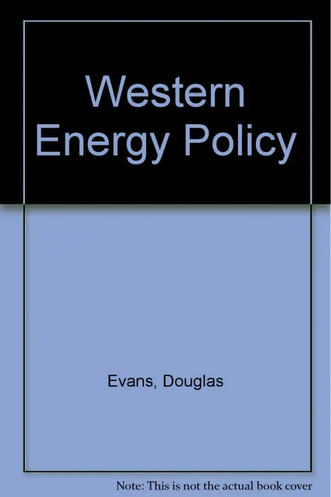 Cover of Western Energy Policy