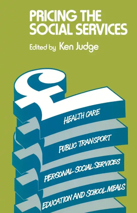 Cover of Pricing the Social Services