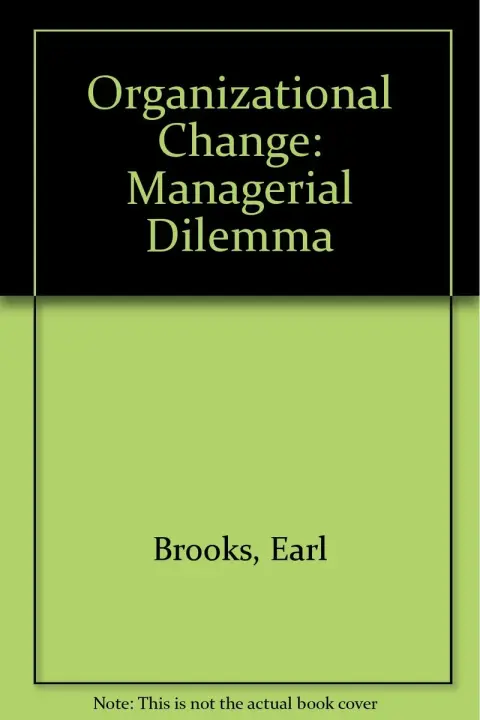 Cover of Organizational Change