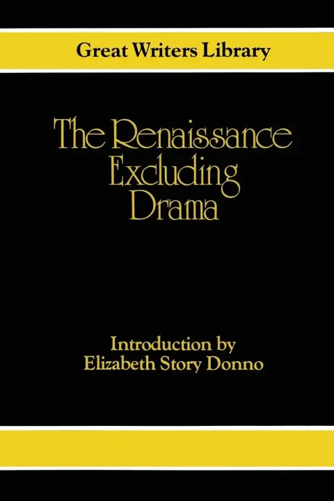Cover of Renaissance - Excluding Drama