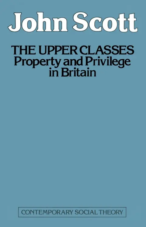 Cover of The Upper Classes!