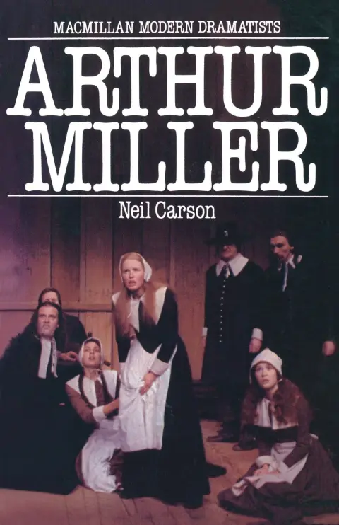 Cover of Arthur Miller