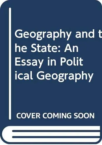 Cover of Geography and the State
