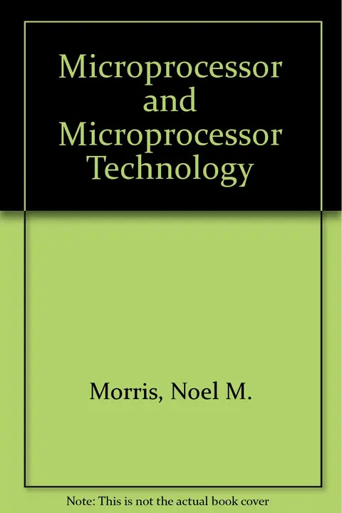 Cover of Microprocessor and Microprocessor Technology
