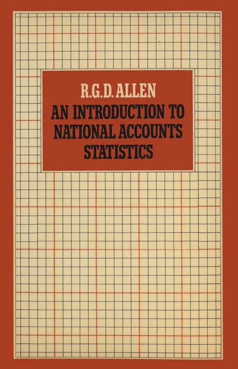 Cover of An Introduction to National Accounts Statistics