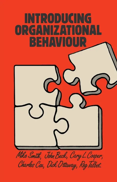 Cover of Introducing Organizational Behaviour