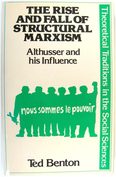 Cover of The Rise and Fall of Structural Marxism
