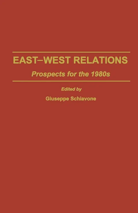 Cover of East-West Relations